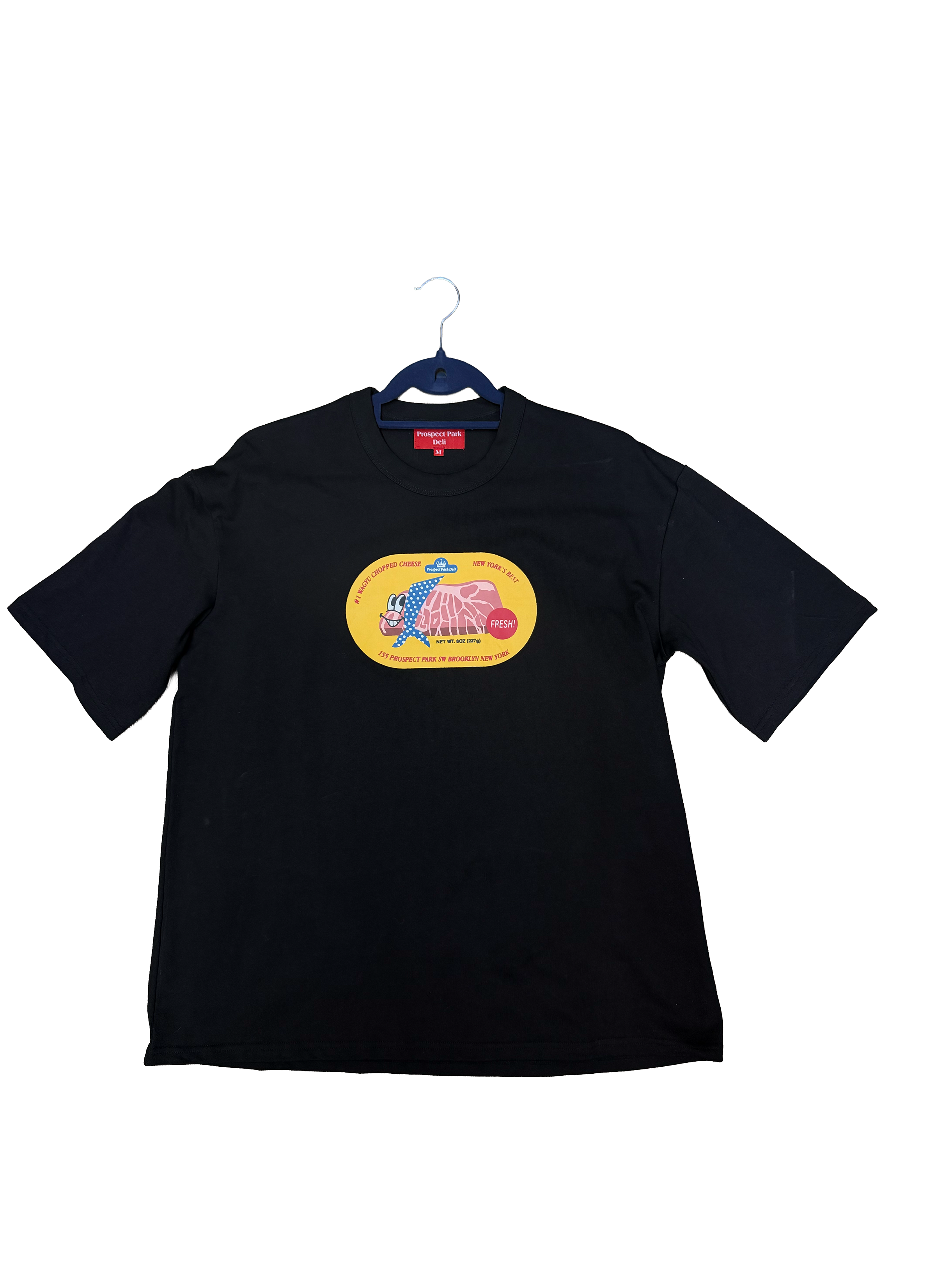 Black 'Wagyu Man' Tee – Prospect Park Deli